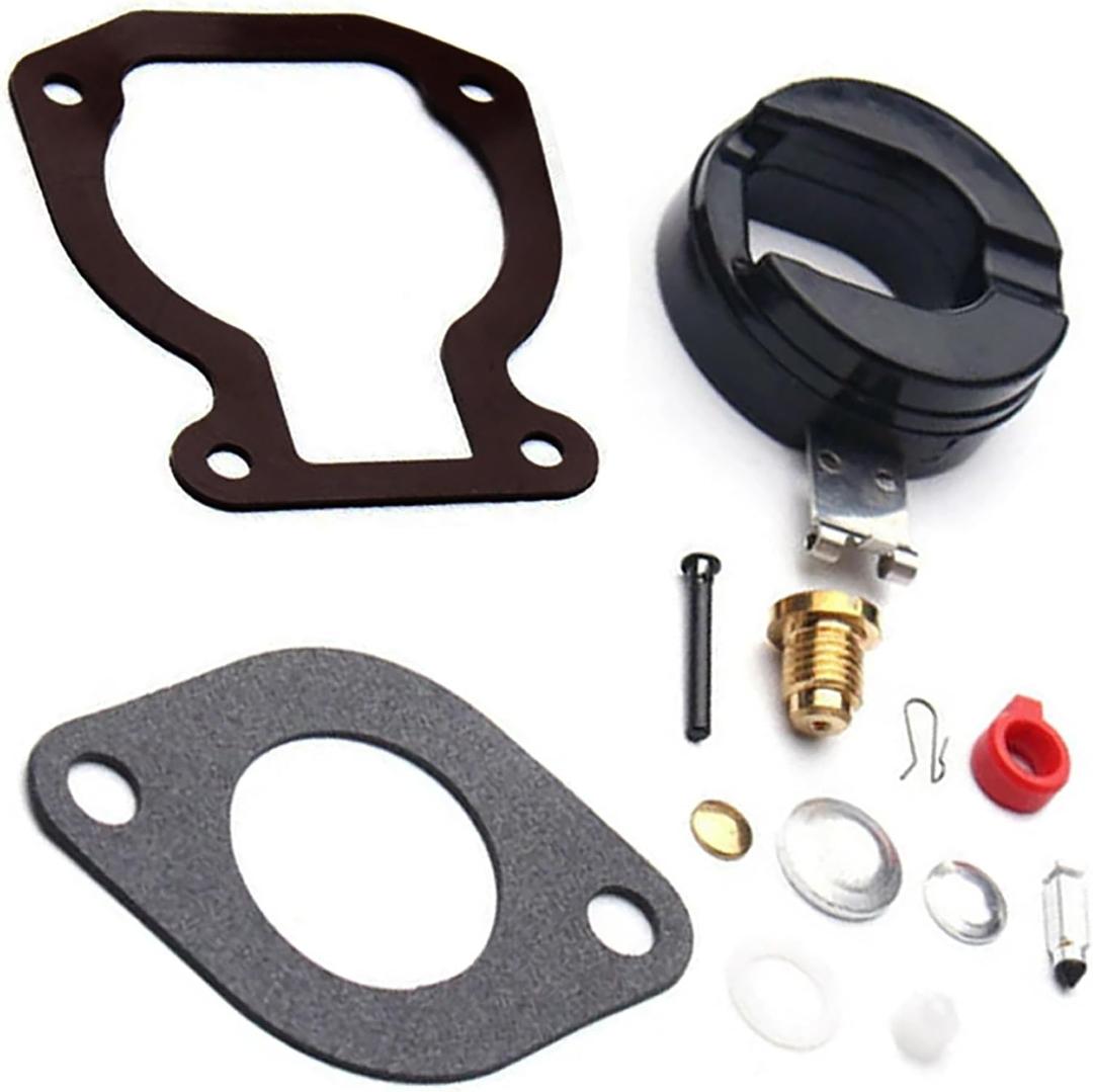 398453 Carburetor Rebuild Kit Compatible with Johnson Evinrude OMC outboard, ohnson Evinrude OMC 3HP 4HP 4.5HP 5HP 6HP 7.5HP 8HP 9.9HP14HP 15HP boat motor engine fuel pump system