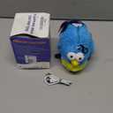 Cat Toys, Flapping Wings Blue-Bird, No Flying, Chirping Bird Interactive Catnip Toy for Kitten or Small Dogs, Touch Activated, Rechargeable