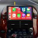 8 Core 3G+32G Stereo Radio for Toyota Sienna (2004-2010) Android 12 9 Inch IPS Screen Built-in Wireless Carplay/Android Auto/WiFi/Bluetooth Free AHD Camera
