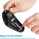 welspo Wireless USB Handheld Finger Trackball Mouse with Laser Pointer