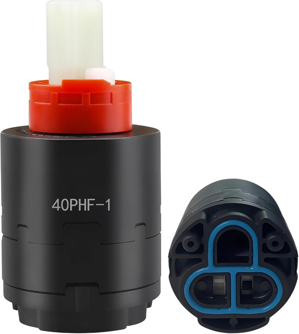 40PHF-1 40mm Pressure Balance Valve Shower Cartridge,Shower Faucet Cartridge Replacement,Apply to Tub/Shower Faucet Valve,Faucet Parts