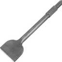 3.9 Inch Wide Tile & Removing Tile and Stone Chisel for hex.30mm Demolition Jack Hammers, 15.75 Inch Long, Alloy Steel Construction, 3.9" x 15.75" Chisel Bit for Demolition Concrete Breaker
