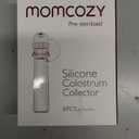 Momcozy Colostrum Collector Reusable Breast Milk Collector with Storage Case and Cotton Wipe, Portable Colostrum Container BPA Free, Multi-Use Collector 5ml-6pcs (6 Count (Pack of 1))