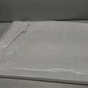 Basement Window Well Covers Outside, Heavy-Duty Egress Window Well Cover Clear, All-Weather Against Debris, UV Resistant, Tear-Resistant, Waterproof, Windproof (Only Cover)40" X 18"