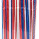 AMERICANA PARTY STRAWS 125CT, 3PCS