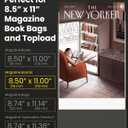 Magazine Boards 100 Pack, 24pt Acid-Free, 8.5 x 11 Poster Board, Ideal for Magazine Storage & Fabric Organizer
