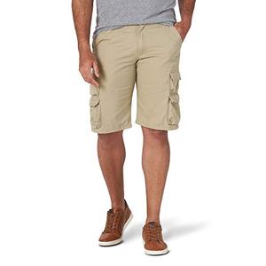 Wrangler Authentics Men's Big & Tall Premium Twill Cargo Short (Bennard), Camel, 44
