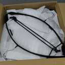 Nature Smile Non Slip PVC Coating Sweater Hangers,Dress Suit Coat Hangers,Wide Shoulder Bump Free Golf T Shirts Clothes Hangers (Black Color 20 Pack)