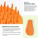 2 x 3 In 1 Pet Brush for Shedding, Portable Hair Removal Tool for Cats and Dogs, Deshedding Grooming Brush for Indoor Pets