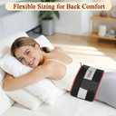 Red Light Therapy for Body, 660nm 850nm Triple Chip LED 16" Infrared Red Light Therapy Pad Belt Wrap for Neck Shoulder Stomach Waist Back Knee Muscle, Version B