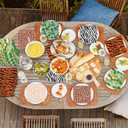 120Pcs Jungle Safari Wild Animal Party Supplies Disposable Jungle Zoo Animal Print Tropical Paper Napkins for Birthday Party, Baby Shower and Safari Theme Decorations, 6 Style