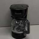 BLACK+DECKER 12-Cup Coffee Maker with Easy On/Off Switch, Easy Pour, Non-Drip Carafe with Removable Filter Basket, Vortex Technology, Black