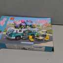 Flower Car Building Block Set, City Camper Van Building Set Botanical Collection Flowers Vehicles Blocks Toys Friends Creative Gift for Boys Girls 6-12 Years Old (862 pcs)