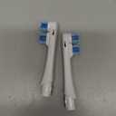 Spinbrush Smart Clean Replacement Heads, Battery Powered Electric Toothbrush Refills for Adults, Soft Bristles, 2 Count (White)