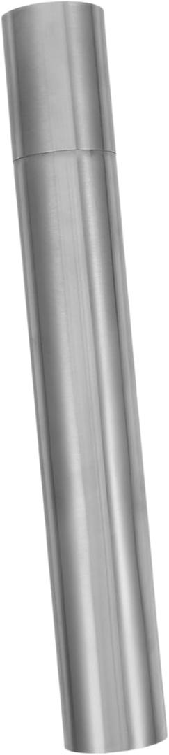 Stainless Steel Document Tube - 11.81 Inch Scroll Certificate Holder Protector for Birth Certificates Important Papers Waterproof Portable Design Cylinder Box