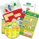 Beyond123 MiniLUK Starter Pack - Screen-Free Brain Training Game Set | Self-Checking Puzzle Exercises Build Logic Focus & Fine Motor Skills, Classroom Travel & Homeschool Activity