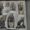 Set of 11 Nativity Set Figurines Resin Stone Statue Catholic Gift Holy Family Christmas Decoration Nativity Scene Figures Set Collectibles Countertop Decorative Crafts