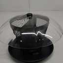 Kingsyard Bird Feeder for Outside, Dual-Use Metal Mesh Wild Bird Feeder with Weatherproof Dome Dual, 2.5 lbs Seed Capacity for Finch Cardinal (Iron Grey)