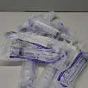 10 Pack 60ml Syringes Without Needle, Sterile & Individually Sealed, Large Plastic Syringes for Liquid, Precise Measuring for Pet Feeding, Scientific Labs & Dispensing