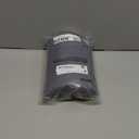 Chyhomenyc Dark Grey Curtains 54 Inch Length 2 Panels, Faux Linen Textured Semi Sheer Light Filtering Soft Airy Rod Pocket Window Treatment Drapes for Living Room Bedroom, Each 30" Wx54 L