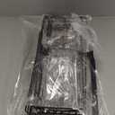 OMAIRA Shower Caddy Organizer Hanging, Adjustable Stainless Steel No Drilling Non-Slip Bathroom Caddy Organizer Storage Shelves for Inside Bath Over Shower Head Rack Holder, Black