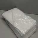 50-Count Disposable Bath Hair Towels, 19.7" x 27.6" Thickened and Absorbent Salon & Spa Towels for Massage Yoga Camping Trips (White)