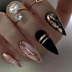 White Press on Nails Long Coffin, French Tip Fake Nail for Women with Nude Pink Pearl Design, Acrylic fake on Nail Cute False Nails, Full Cover Stick on Nails for Wedding Birthday 24Pcs