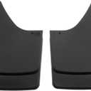 Husky Liners Universal Mud Guards | Fits Universal Fitment | Rear Set, 2-pc Black - 56331
