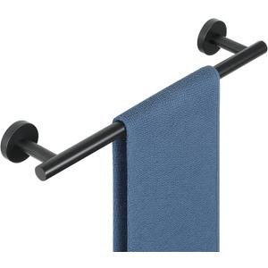 SAYAYO Black Towel Racks for Bathroom, 16 Inch Towel Bar Towel Rod Towel Holder Wall Mount SUS304 Stainless Steel (Hanging Length 13-Inch) SAYAYO Black Towel Racks for Bathroom, 16 Inch Towel Bar Towel Rod Towel Holder Wall Mount SUS304 Stainless Steel (Hanging Length 13-Inch)