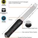 SHARPAL 121N Dual-Grit Diamond Sharpening Stone File Garden Tool Knife Sharpener Coarse 325 / Extra Fine 1200 Grit for Lawn Mower Blade, Axe, Hatchet, Hedge Shears, Chisels, Drills Mothers Day Gifts