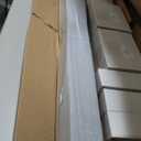 12FT Heavy Duty Box Rail Exterior Sliding Barn Door Hardware Kit, 450 lbs Capacity, Black Powder Coated Finish,Kit for Outdoor,Fit MAX 2 Door Width 72in