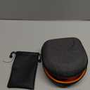 Geekria Shield Headphone Case Compatible with V-Moda Crossfade 3, Crossfade 2, Crossfade XS, Replacement Hard Shell Travel Carrying Bag with Cable Storage (Dark Grey)