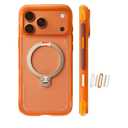 TORRAS Ostand Q3 Air for iPhone 17 Pro Max Case with 360 Magnetic Stand, Fit for MagSafe, Mil-Grade Drop Tested, Camera Control Button, Shockproof Phone Case for iPhone 17 Pro Max 6.9", Horizon Orange