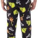 Dr. Seuss Pajamas Men's How the Grinch Stole Christmas! Pajama Pants Large