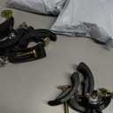 QNCZ 4" Caster Wheels, Outstanding Casters Set of 4 Heavy Duty, Silent Industrial Casters, Locking Casters Wheels for Furniture, Castor Wheels for Cart, Workbench.