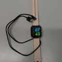 Smart Watch for Men Women Compatible with iPhone Samsung Android Phone 1.69 inch Full Touch Screen IP68 Waterproof Bluetooh Fitness Tracker Heart Rate/Sleep Monitor (Gold)