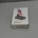 Cell Phone Stand with Wireless Bluetooth Speaker and Anti-Slip Base HD Surround Sound Perfect for Home and Outdoors with Bluetooth Speaker for Desk Compatible with iPhone/ipad/Samsung Galaxy (Black)