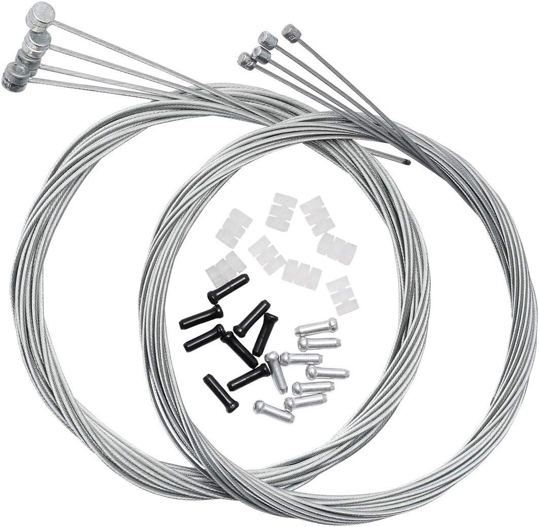 Bicycle Derailleur Shifter Cables,Brake Cables Set for Shimano Sram Road Mountain Bike