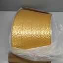 Glitzhome Christmas Tree Collar, 40.5" D Christmas Gold Hammered Metal Tree Collar, Decorative Tree Stand Cover Christmas Tree Ring for Christmas Decor