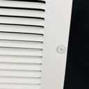 Fits 16x25 Duct Opening | Steel Return Air Grille by Handua | Vent Cover Grill for Sidewall and Ceiling | White | HVAC Cold Air Intake Grille | Outer Dimensions: 17.75"W X 26.75"