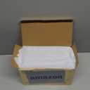 TESSAN Power Strip with Cable Management Box, 5 ft Flat Plug Extension Cord, 4 Outlets 2 USB Ports with Overload Switch, Mountable White Power Cord Organizer Charging Station for Dorm, Office, Home