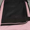 Henkelion Pet Carrier for Small Medium Cats Dogs Puppies up to 15 Lbs, TSA Airline Approved, Soft Sided, Collapsible Travel - Pink (17.0"L x 11.0"W x 11.0"H)