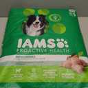 IAMS Proactive Health Adult Minichunks Premium Dry Dog Food, Adult Dog Food Dry Recipe, 30 lb. Bag (EXP 10/15/25)