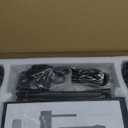 Wireless Microphone System, UHF Dual Cordless Handheld Microphones Set for Home Karaoke, Singing, Speech, Party, Meeting, Church, 262ft Range, Black