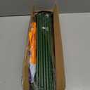2 Pack Large Tomato Cage for Garden Up to 49" H X 16" W Metal Plant Support Stakes with Clips Triangle Pea Cages Cucumber Trellis for Vegetables Pots Vines Flowers Climbing Plants