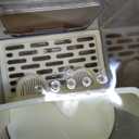 No Mess Automatic Bird Feeder,Multifunctional Parrot Seed Feeders,Transparent Seed Food Container,Bird Cage Accessories for Canaries Budgies Lovebirds Conures Cockatiels