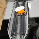 Ironing Board, Compact and Space Saver Ironing Board with Extra Thick 3 Layers Cover, Height Adjustable, Easy Storage with Smart Hanger and Heavy Duty Steel Legs, Black (13x43)