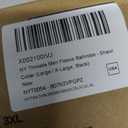 NY Threads Mens Robe, Luxury Plush Fleece Mens Bathrobe, Spa Bath Robe for Men (Large-X-Large (Pack of 1), Black)