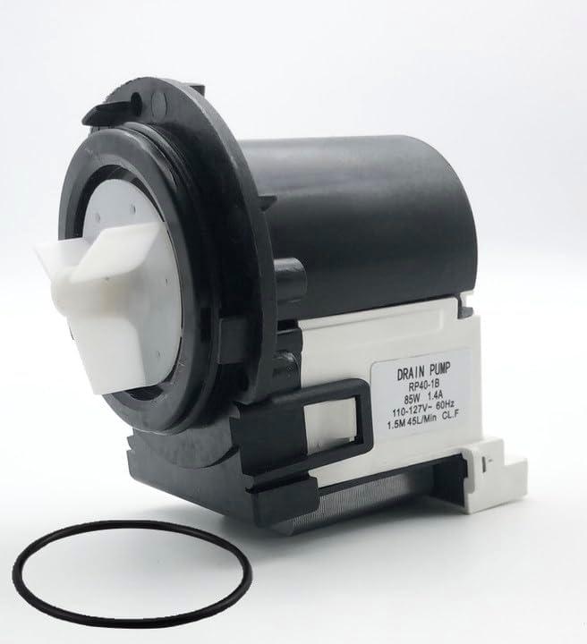 NEW 4681EA2001T Washer Drain Pump Motor, Replace for Kenmore & LG Washers, Replacement ap5328388 4681ea1007g 4681ea1007d 4681EA2001d 4681ea2001n wm2101hw wm2016cw wm3570hwa wm3270cw washer drain pump
