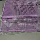 5-Tier Paper Organizer for Desk, Purple Metal Mesh Letter Tray, Office Desk Tray Organizer